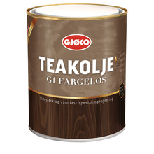 Gjøco Teakolje matt G1 Båtimpregnering 0,75 liter